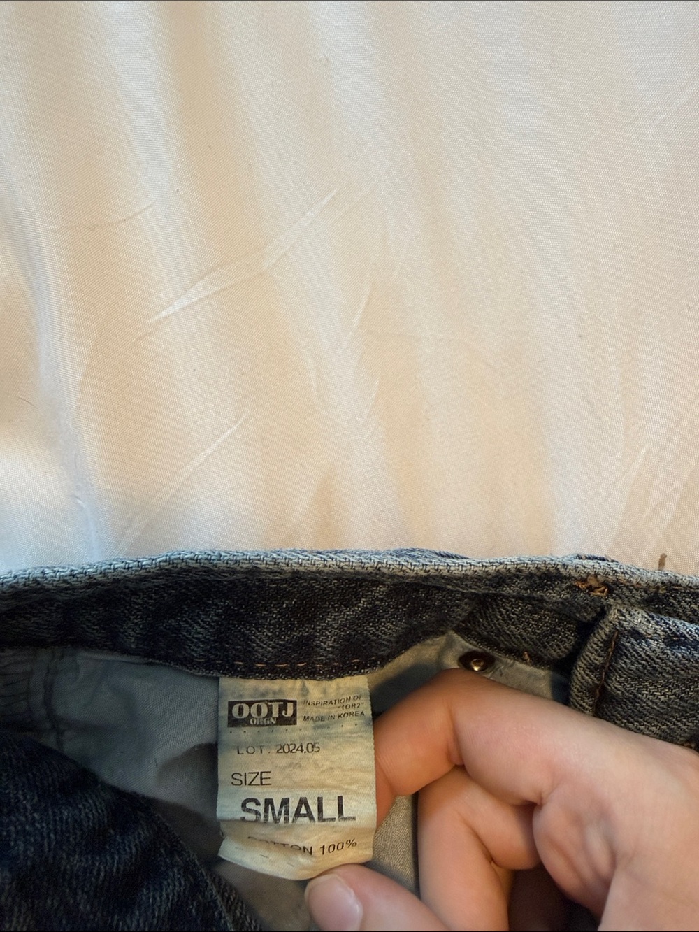 OOTJ ORGN jeans size small - Picture 7 of 7